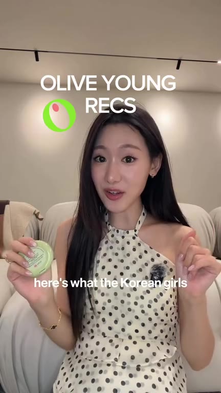Olive Young blush TikTok