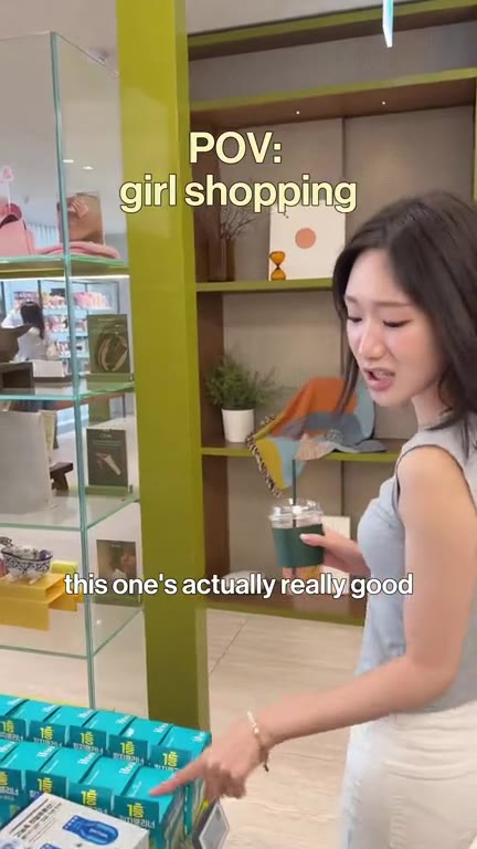 POV girl shopping Reel